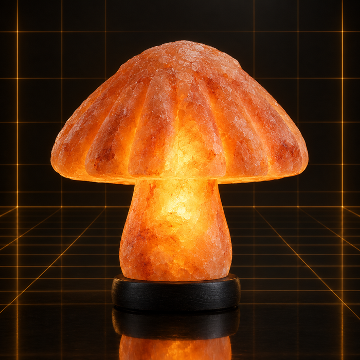 Mushroom Himalayan Salt Lamp